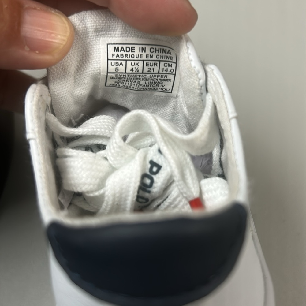 2 for $40 Polo by Ralph Lauren Sneakers Infant's Size 5 RL Polo Baby Shoes - Picture 9 of 12